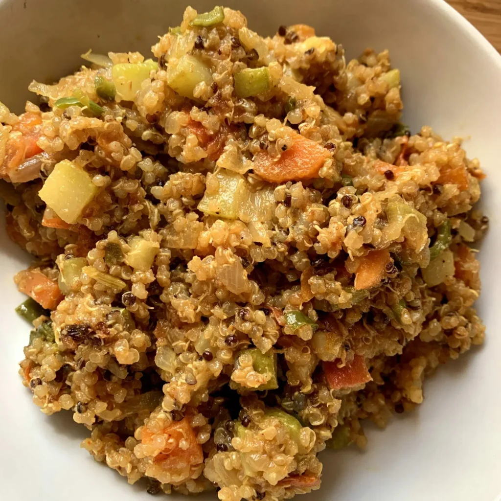 quinoa con verduras al curry Recetas saludables con quinoa: Un superalimento argentino
